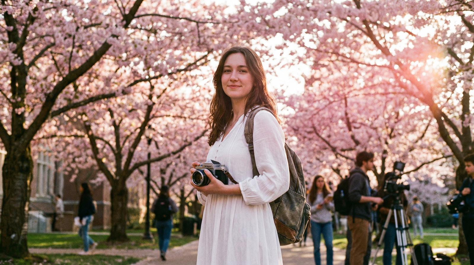 看片原创传媒-樱花树下的青春告白短片